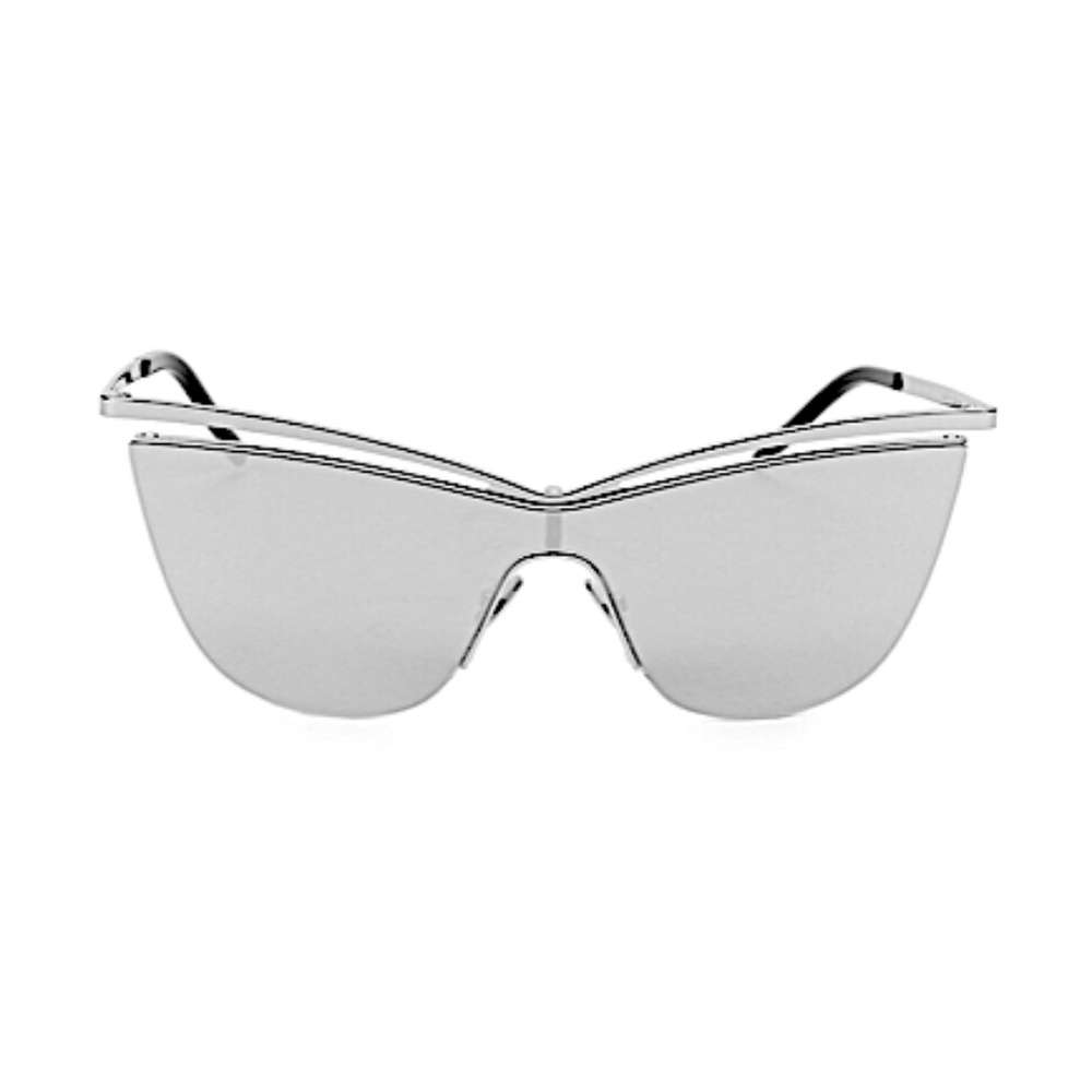 Saint Laurent Silver Mirror Lens Cat-Eye SL 249 Sunglasses - Picture 6 of 14